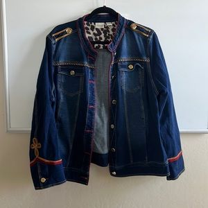 Chicos Zenergy soft denim jacket